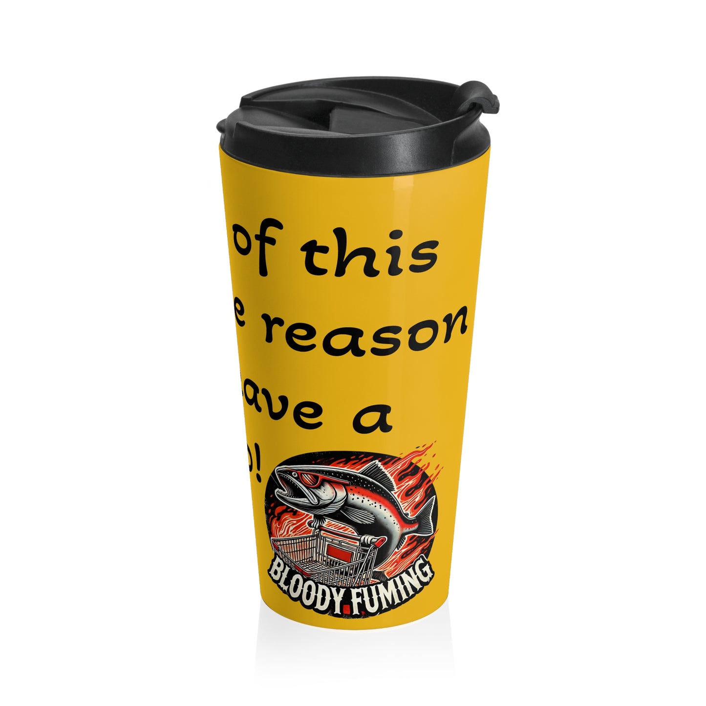 Inspirational Stainless Steel Travel Mug - Perfect for Daily Motivation