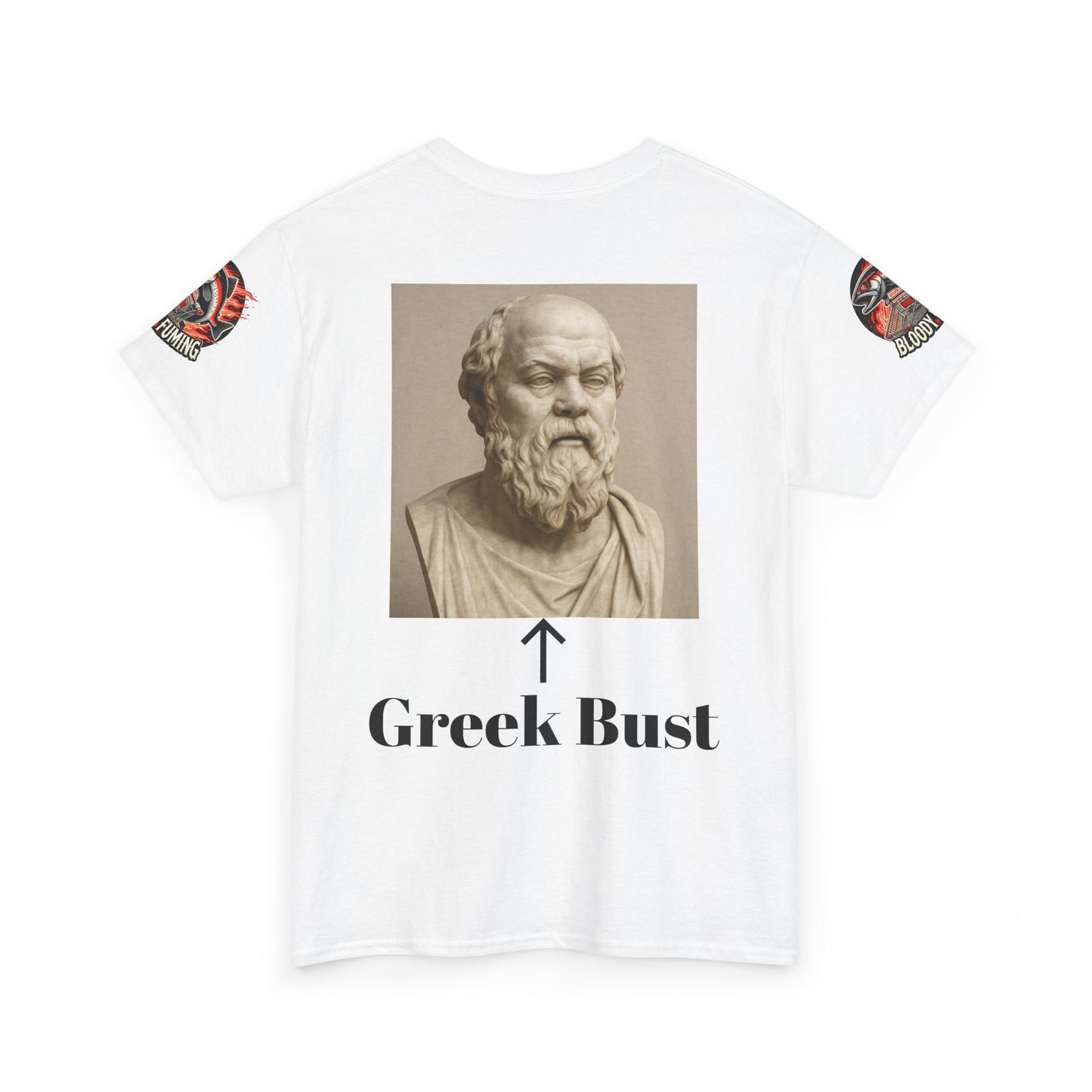 Funny Unisex Heavy Cotton Tee - 'My Bust' Graphic Tee for Casual Wear